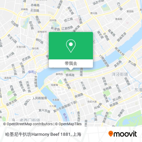 哈墨尼牛扒坊Harmony Beef 1881地图