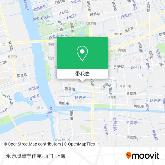 永康城馨宁佳苑-西门地图