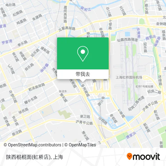 陕西棍棍面(虹桥店)地图