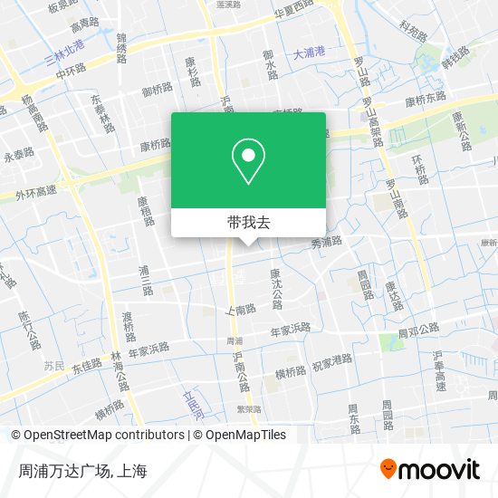 周浦万达广场地图