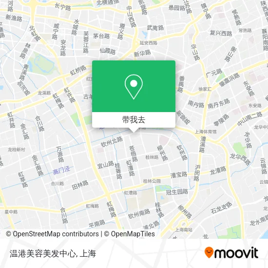 温港美容美发中心地图