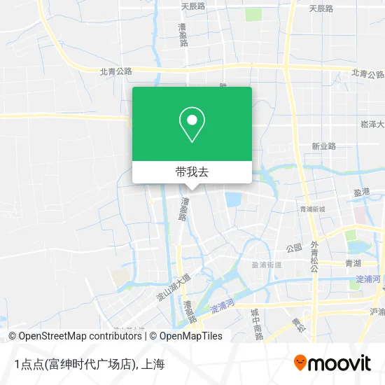 1点点(富绅时代广场店)地图