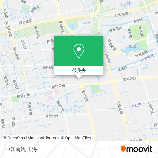 申江南路地图