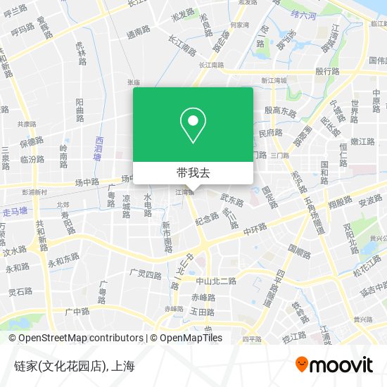 链家(文化花园店)地图