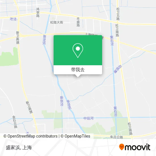 盛家浜地图