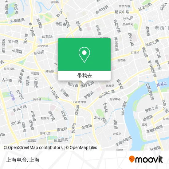 上海电台地图