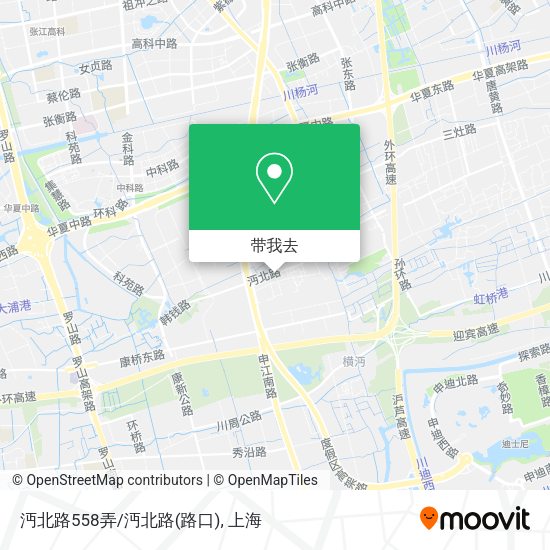 沔北路558弄/沔北路(路口)地图