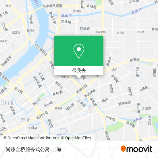 尚臻金桥服务式公寓地图