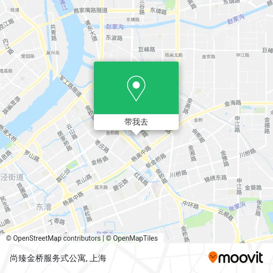 尚臻金桥服务式公寓地图