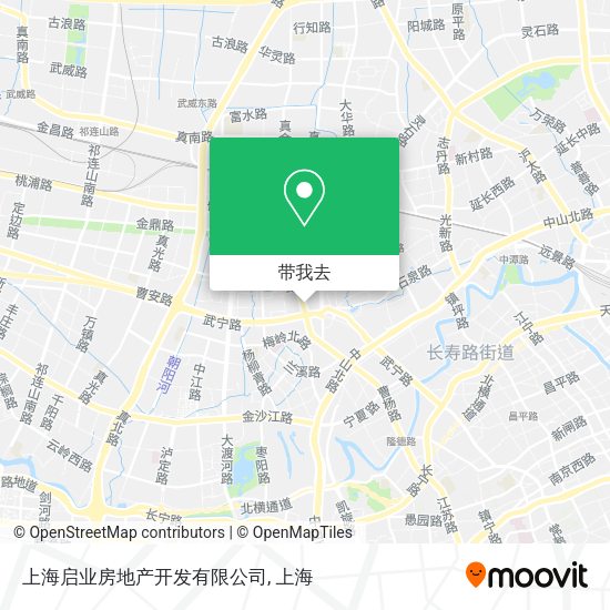 上海启业房地产开发有限公司地图