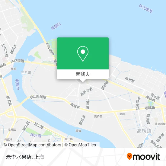 老李水果店地图