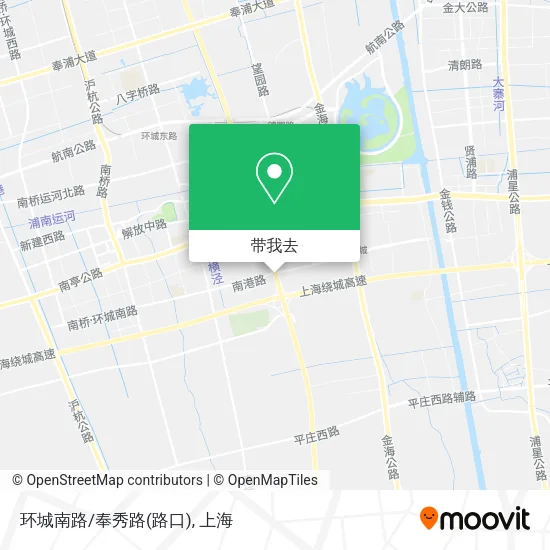 环城南路/奉秀路(路口)地图