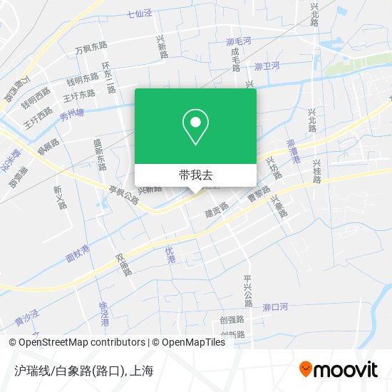 沪瑞线/白象路(路口)地图