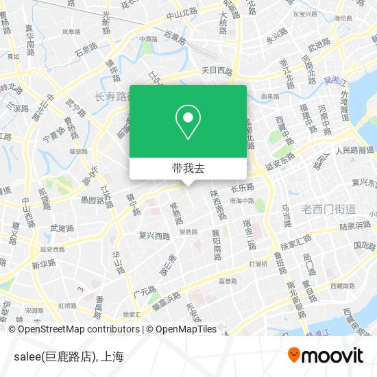 salee(巨鹿路店)地图