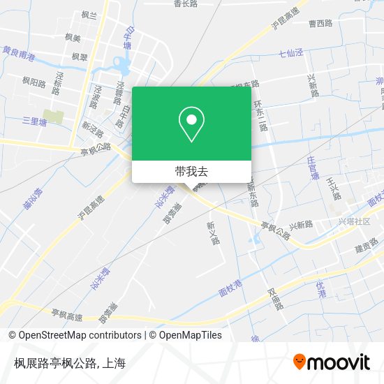 枫展路亭枫公路地图