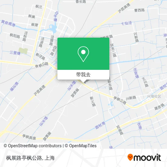 枫展路亭枫公路地图