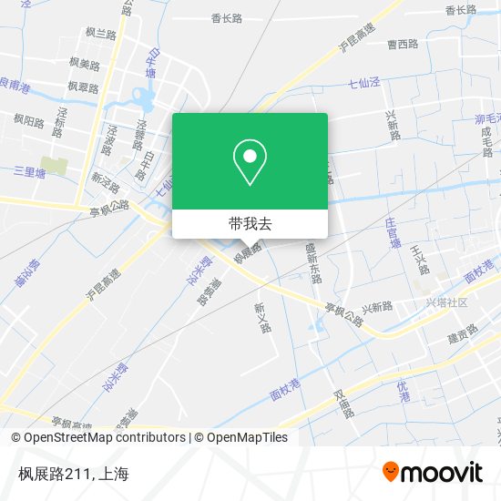 枫展路211地图