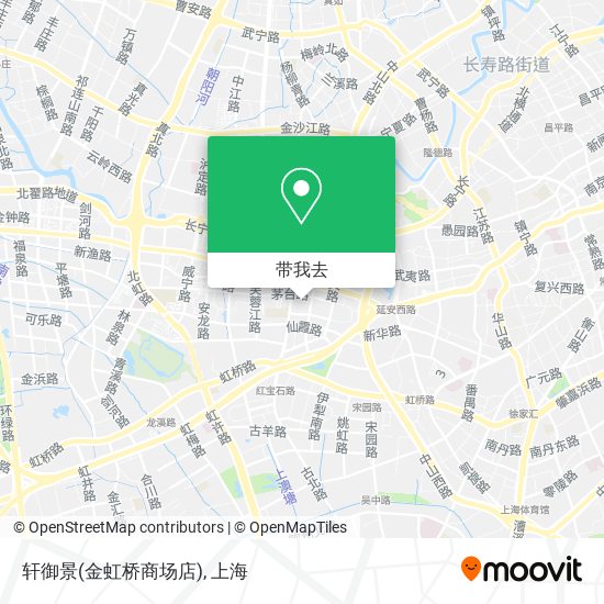 轩御景(金虹桥商场店)地图