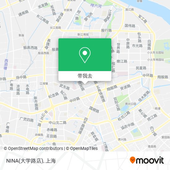 NINA(大学路店)地图