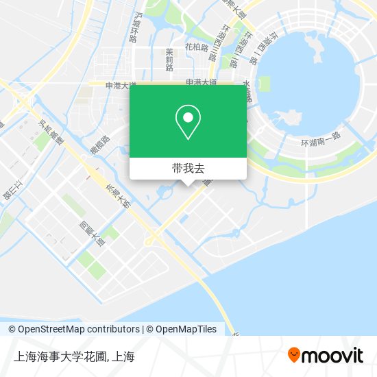 上海海事大学花圃地图