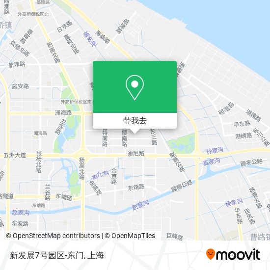 新发展7号园区-东门地图