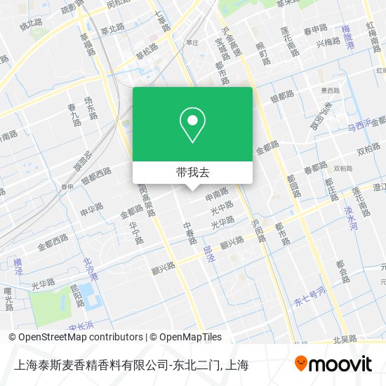 上海泰斯麦香精香料有限公司-东北二门地图