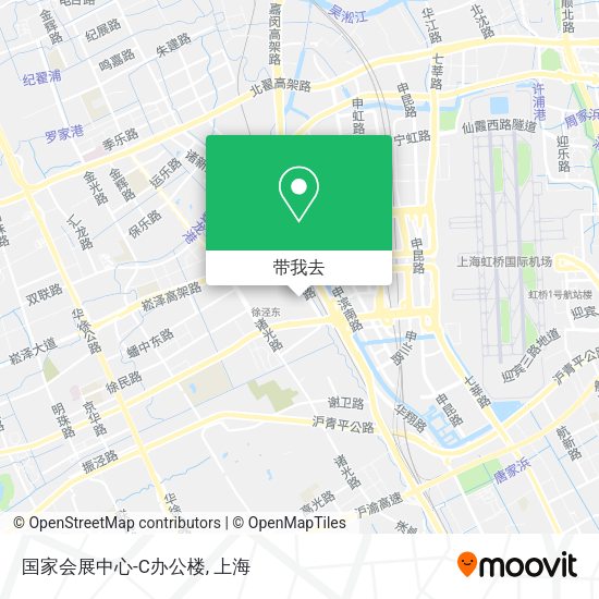 国家会展中心-C办公楼地图