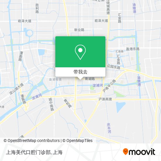 上海美代口腔门诊部地图