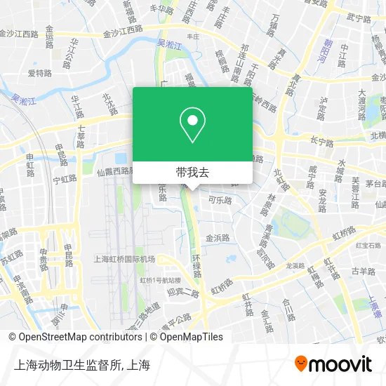 上海动物卫生监督所地图