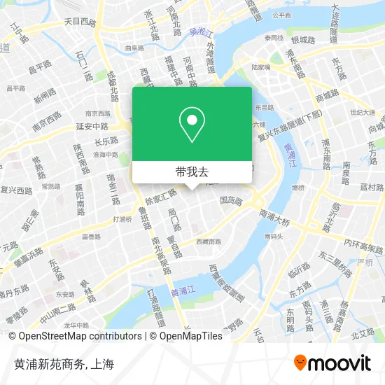 黄浦新苑商务地图