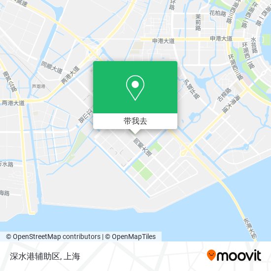 深水港辅助区地图
