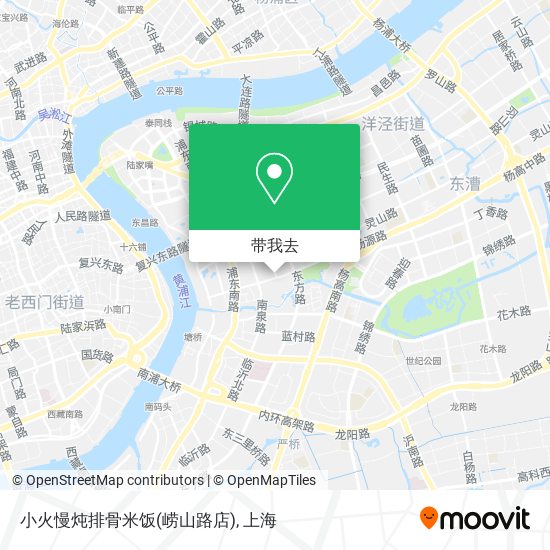 小火慢炖排骨米饭(崂山路店)地图