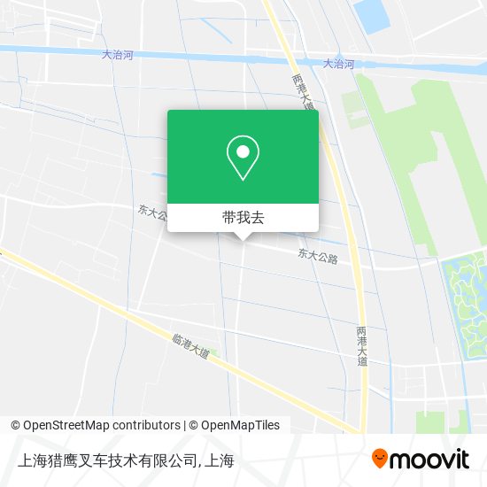 上海猎鹰叉车技术有限公司地图