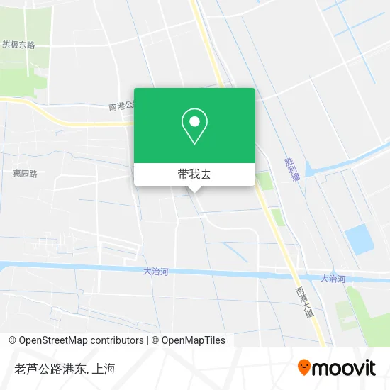 老芦公路港东地图