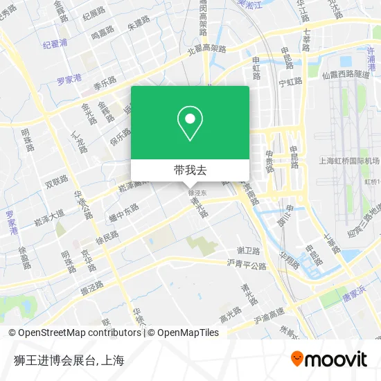 狮王进博会展台地图