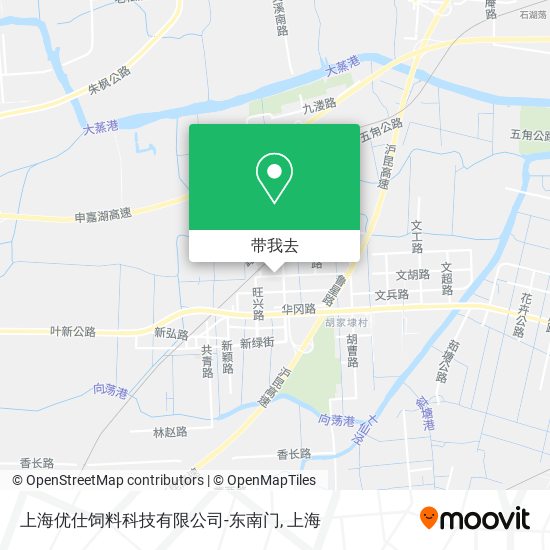 上海优仕饲料科技有限公司-东南门地图