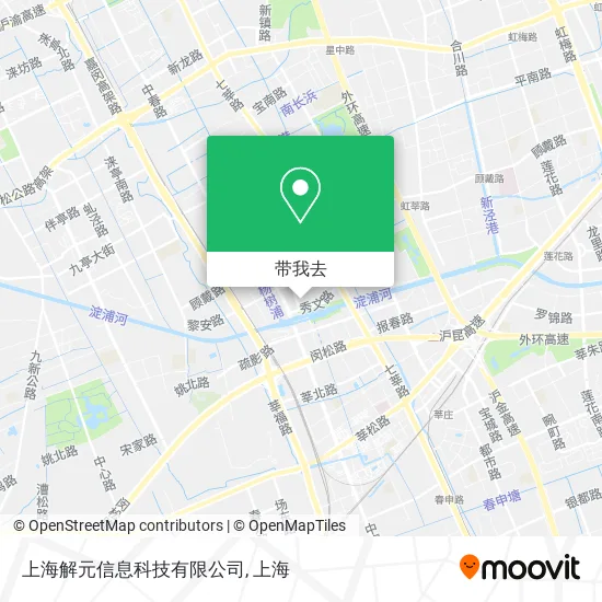 上海解元信息科技有限公司地图