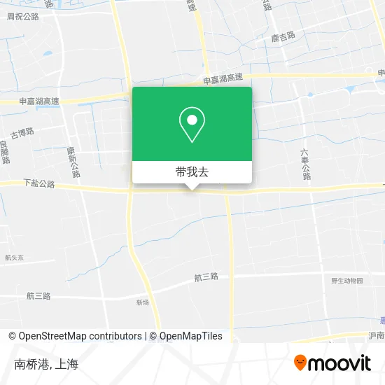 南桥港地图