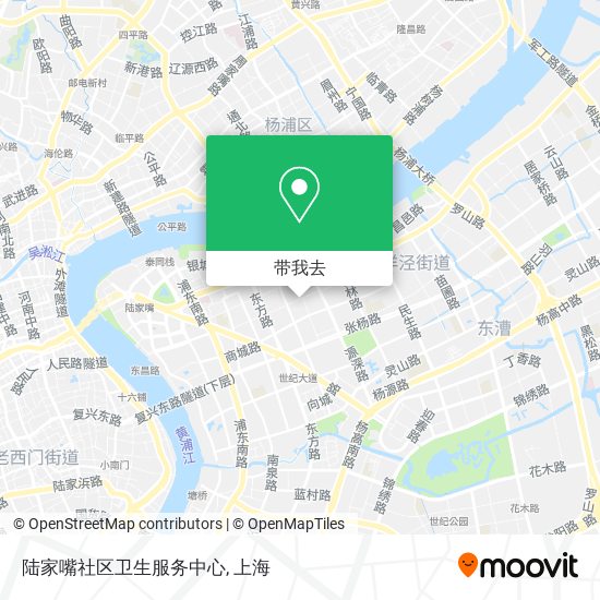 陆家嘴社区卫生服务中心地图