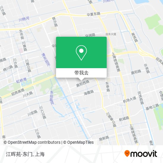 江晖苑-东门地图
