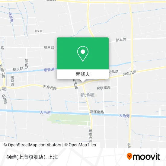 创维(上海旗舰店)地图