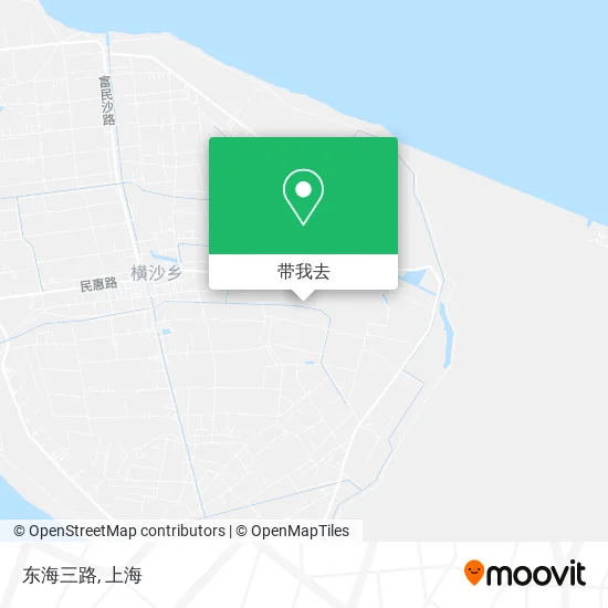 东海三路地图