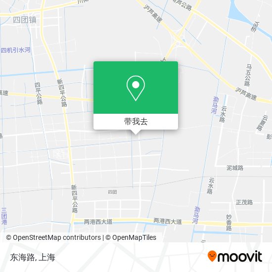 东海路地图