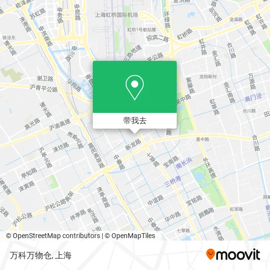 万科万物仓地图