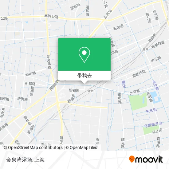 金泉湾浴场地图