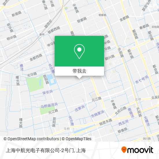 上海中航光电子有限公司-2号门地图
