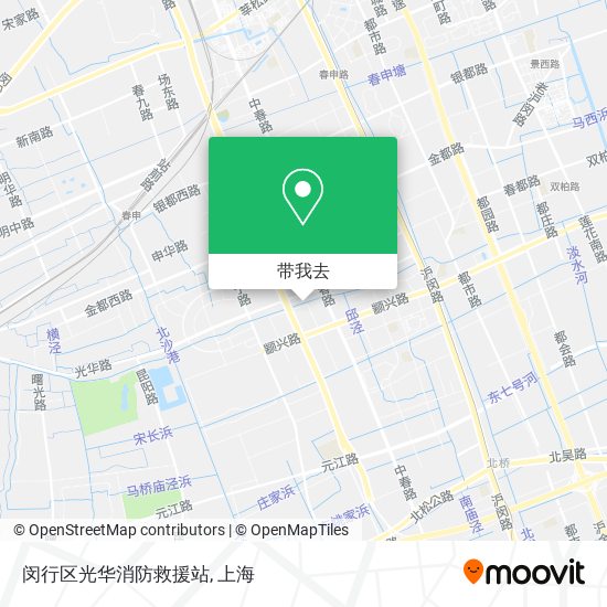 闵行区光华消防救援站地图