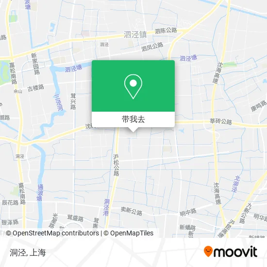 洞泾地图