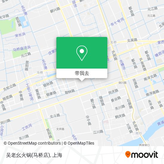 吴老幺火锅(马桥店)地图