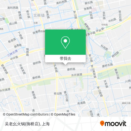 吴老幺火锅(御桥店)地图